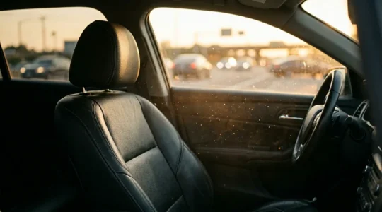 Scène symbolique représentant l'insuffisance de la protection d'assurance au tiers pour un conducteur responsable en France