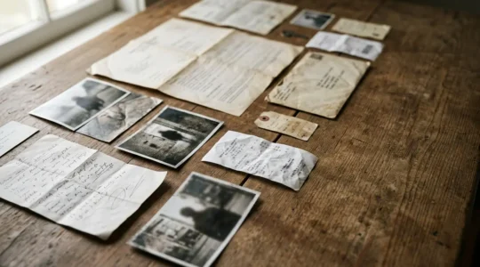 Dossier de pièces justificatives méticuleusement organisées pour une déclaration de sinistre auprès d'une assurance