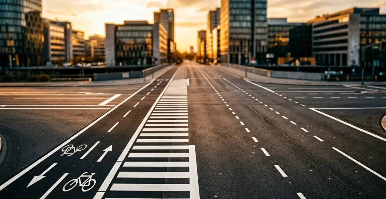 Illustration conceptuelle représentant l'unification des solutions d'assurance pour la mobilité urbaine moderne